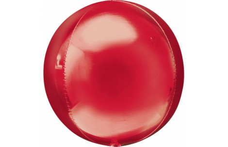 Μπαλόνι Orbz σφαίρα κόκκινη 16” (41 cm)