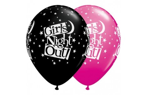 Μπαλόνι 11” Latex 'Girls night out' (2 χρώματα) 1 τμχ
