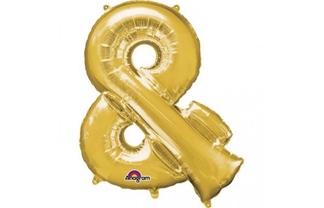 Μπαλόνι Φοιλ Σχήμα Χρυσό Σύμβολο &