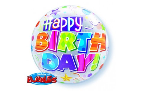 Bubble μονό Birthday Party Patterns