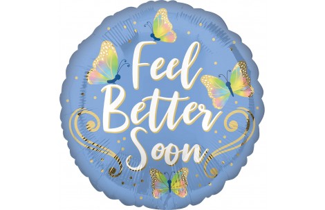 Μπαλόνι Φοιλ 18  Feel Better Butterflies /46 cm  Πεταλούδες