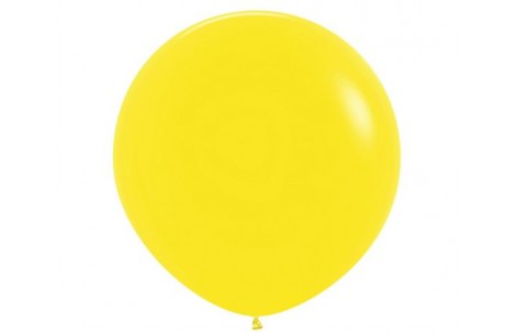 Μπαλόνι latex Yellow - Κίτρινο  (24in-61cm)