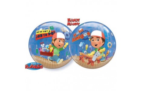 Μπαλόνι bubble Handy Manny 22” (56 cm)