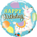 Μπαλόνι Foil Happy Birthday Lama