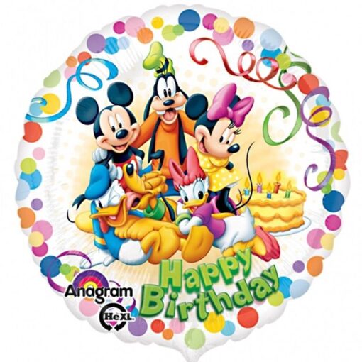 Μπαλόνι Foil Happy Birthday Mickey Mouse & Friends