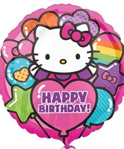 Μπαλόνι Foil Happy Birthday Hello Kitty