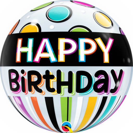 Μπαλόνι Bubble Happy Birthday