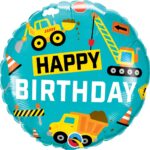 Μπαλόνι Foil Happy Birthday Construction