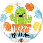 Μπαλόνι Foil Happy Birthday Cactus