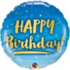 BIRTHDAY GOLD AND BLUE