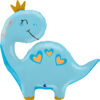 FOIL BLUE DINO