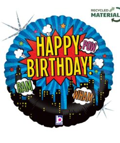 HAPPY BIRTHDAY SUPER HERO