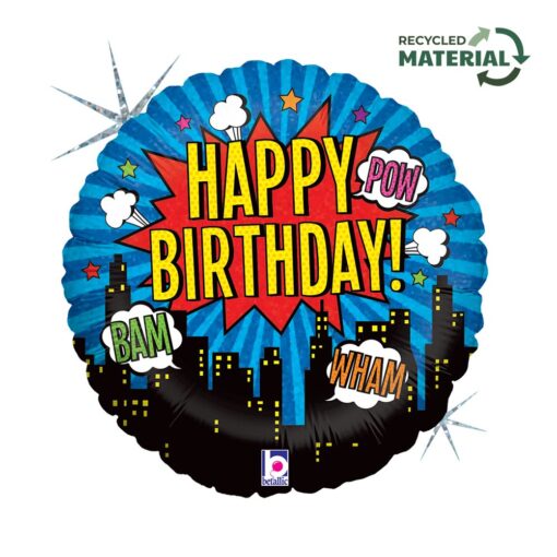 HAPPY BIRTHDAY SUPER HERO