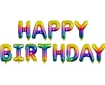 RAINBOW HAPPY BIRTHDAY