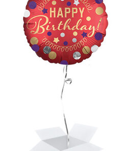 RED SATIN BIRTHDAY