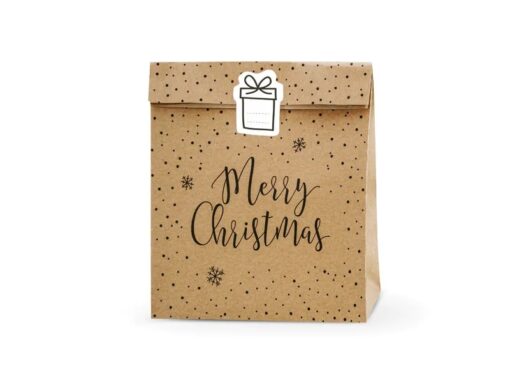 Τσάντες δώρου Merry Christmas - Image 2