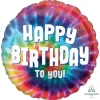 TIE DYE HAPPY BIRTHDAY