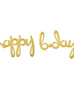 happy bday gold