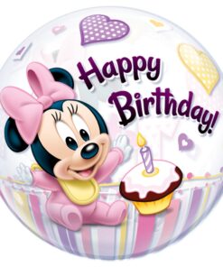 Μπαλόνι Bubble Minnie Mouse 1st Birthday