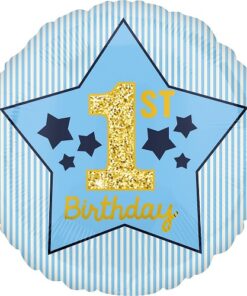 Μπαλόνι Foil 1st Birthday (43cm)