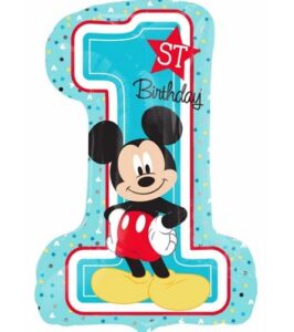 Μπαλόνι Foil Mickey Mouse 1st Birthday