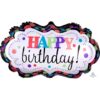 Μπαλόνι Happy Birthday Supershape