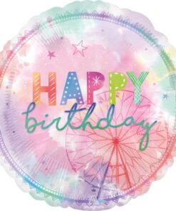 Μπαλόνι Jumbo Girl Chella- Happy Birthday (71cm)