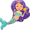 Μπαλόνι Mermaid (97cm)