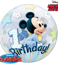 Μπαλόνι Mickey Mouse Happy Birthday 1st