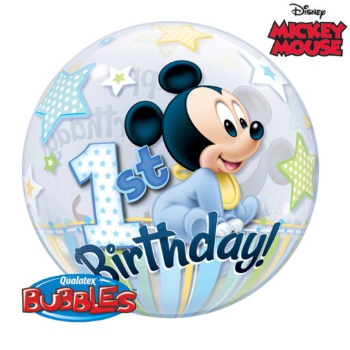 Μπαλόνι Mickey Mouse Happy Birthday 1st