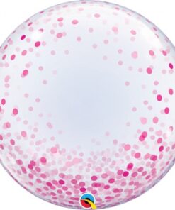 BUBBLE PINK CONFETTI
