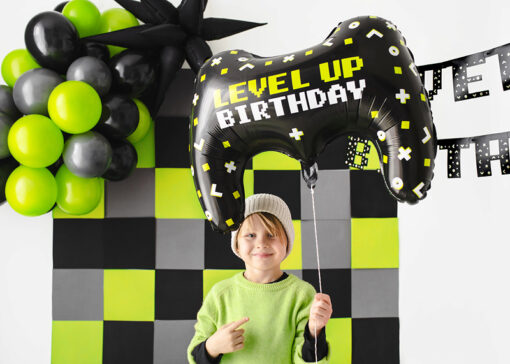 Μπαλόνι Foil Gamepad Level Up Birthday - Image 2