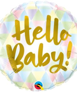 FOIL HELLO BABY 1