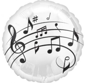 FOIL MUSIC NOTES