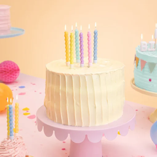 Birthday Candles Curl Mix 8.5 cm - Image 2