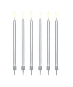 CANDLES SILVER 2