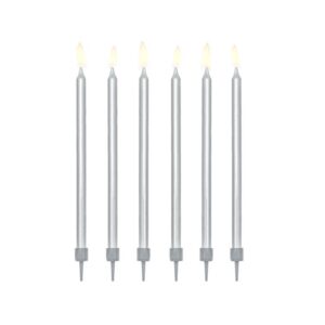 CANDLES SILVER 2