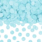 Confetti Circles Light Sky-Blue