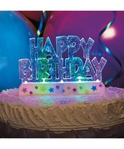 FLASHING HAPPY BIRTHDAY 1