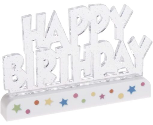 FLASHING HAPPY BIRTHDAY
