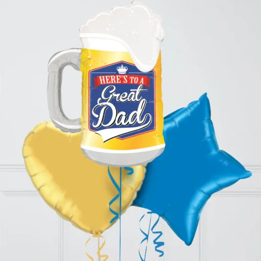 Μπαλόνι Foil Supershape Here's To A Great Dad - Image 2
