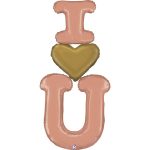 FOIL I LOVE U 1