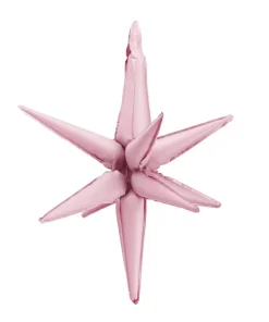 FOIL LIGHT PINK STAR