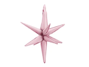 FOIL LIGHT PINK STAR