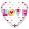 FOIL METALLIC HEARTS 1
