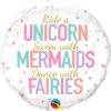 FOIL UNICORN MERMAIDS