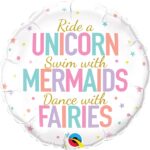 FOIL UNICORN MERMAIDS