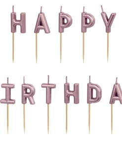 HAPPY BIRTHDAY ROSE GOLD