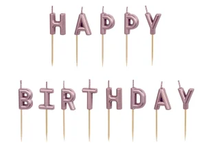 HAPPY BIRTHDAY ROSE GOLD