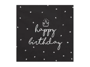 NAPKINS HAPPY BIRTHDAY